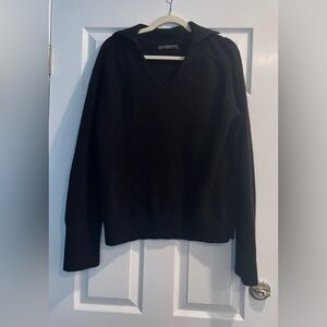 Peruvian Connection Black Sweater
